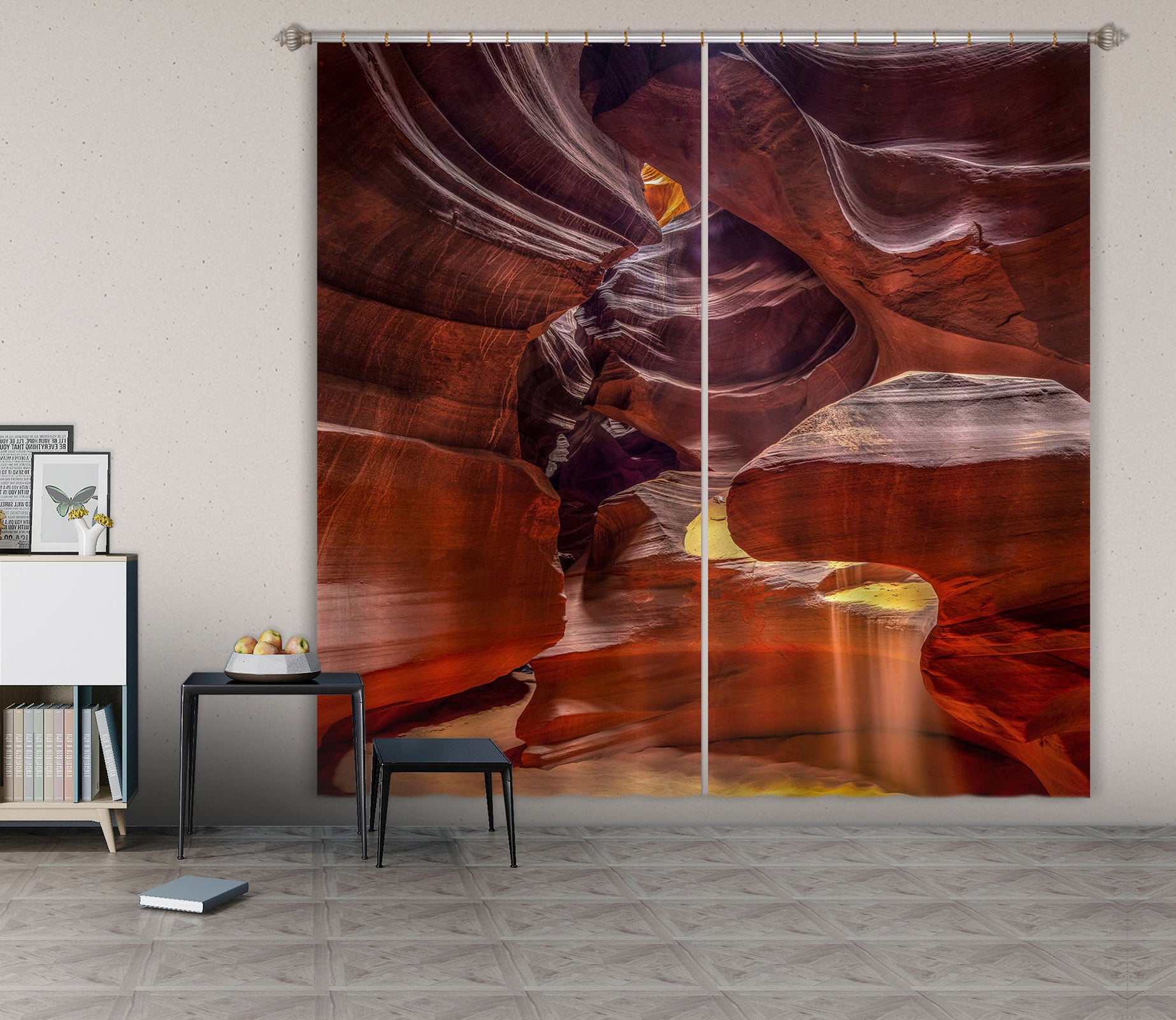 3D Gold Sand 070 Marco Carmassi Curtain Curtains Drapes