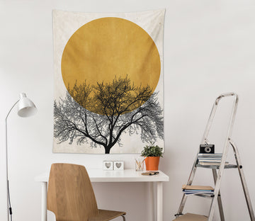 3D Branch Sun 5289 Boris Draschoff Tapestry Hanging Cloth Hang