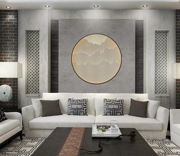 3D Abstract Valley WC170 Wall Murals