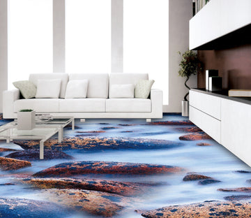 3D Cloudy Stone 406 Floor Mural  Wallpaper Murals Rug & Mat Print Epoxy waterproof bath floor