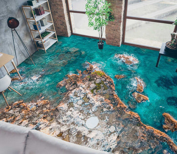 3D Mottled Coast 1177 Floor Mural  Wallpaper Murals Self-Adhesive Removable Print Epoxy