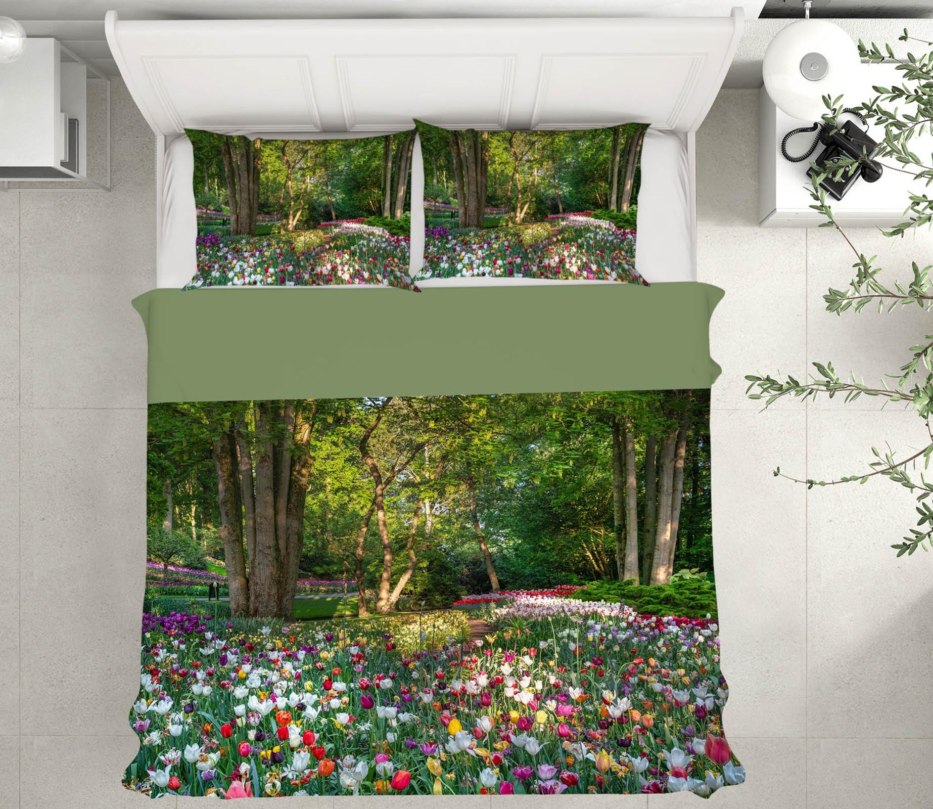 3D Color Flower Field 130 Marco Carmassi Bedding Bed Pillowcases Quilt