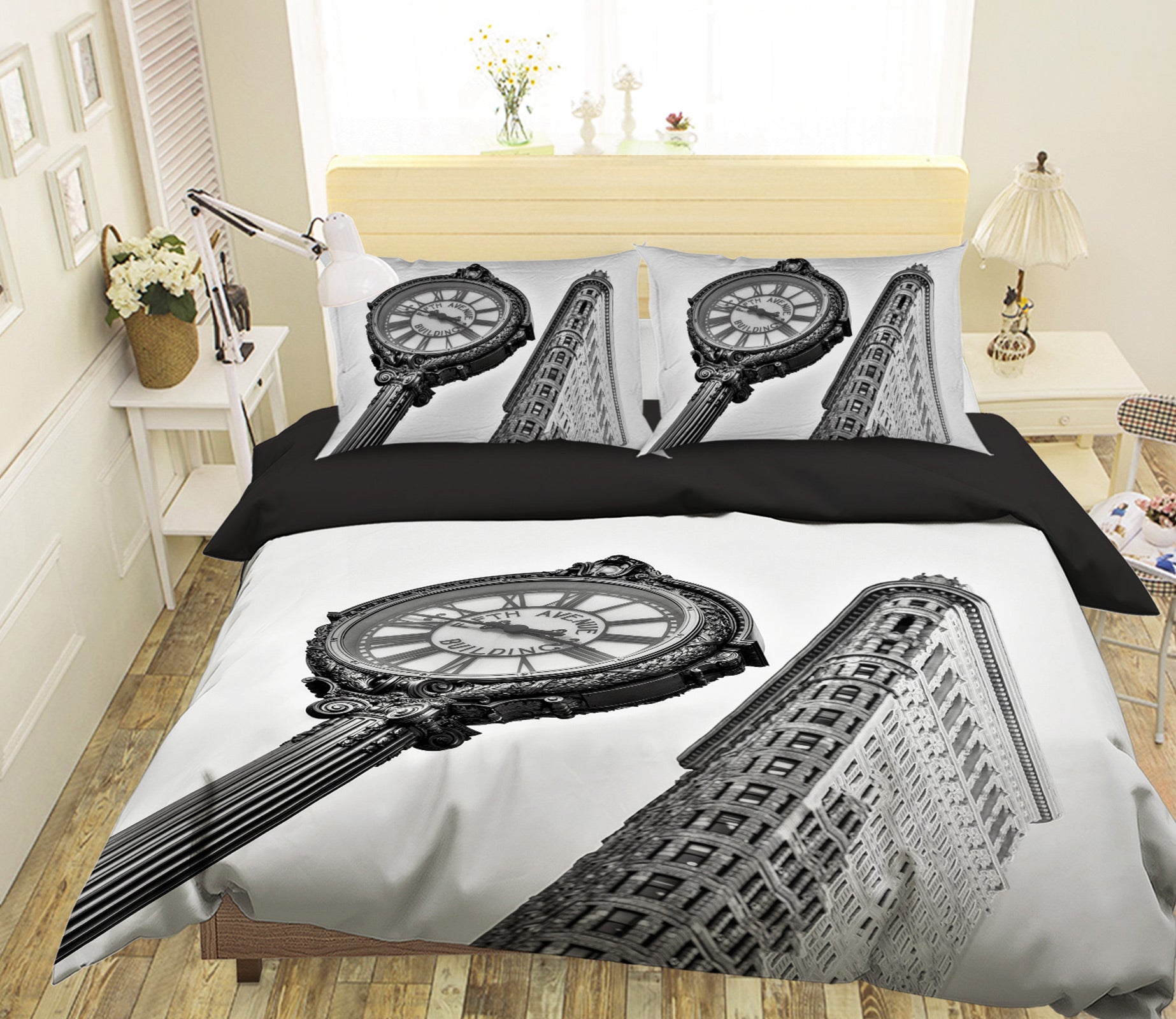 3D New York Building 1016 Assaf Frank Bedding Bed Pillowcases Quilt