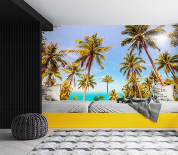 3D Coconut Tree 57095 Wall Murals