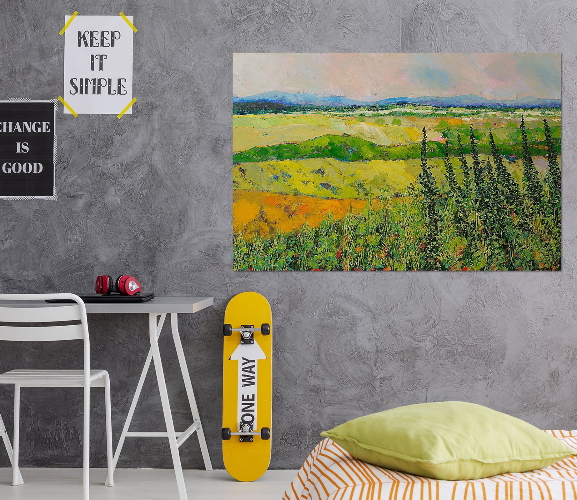 3D Green World 159 Allan P. Friedlander Wall Sticker