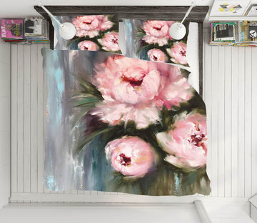 3D Pink Flower 597 Skromova Marina Bedding Bed Pillowcases Quilt