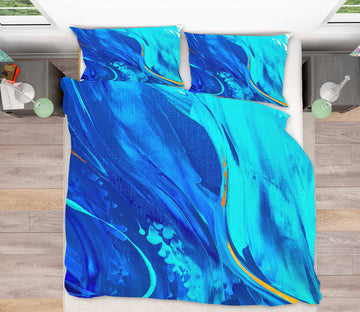 3D Blue Oil Painting 423 Skromova Marina Bedding Bed Pillowcases Quilt
