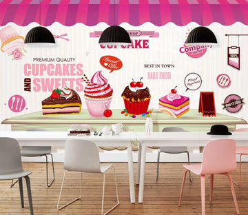 3D Delicious Cake WC88 Food Wall Murals Wallpaper AJ Wallpaper 2 