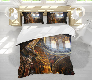 3D Ceiling 8673 Kathy Barefield Bedding Bed Pillowcases Quilt