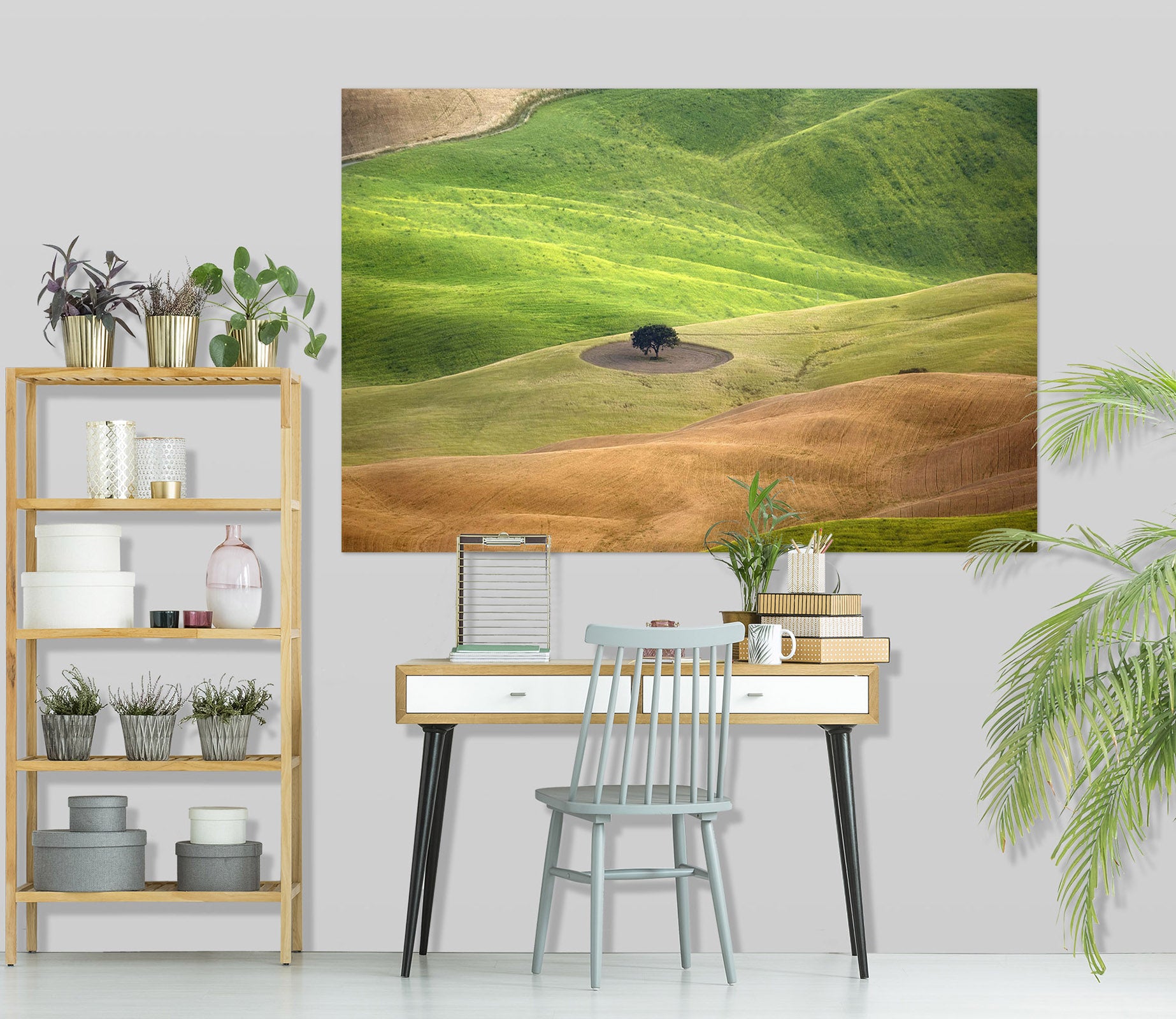 3D Green Meadow 105 Marco Carmassi Wall Sticker