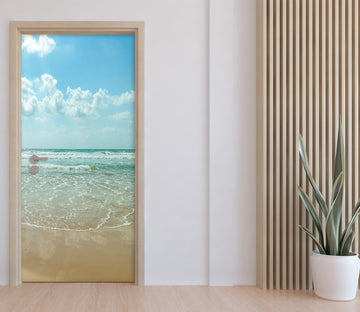 3D Sky Beach 106114 Assaf Frank Door Mural