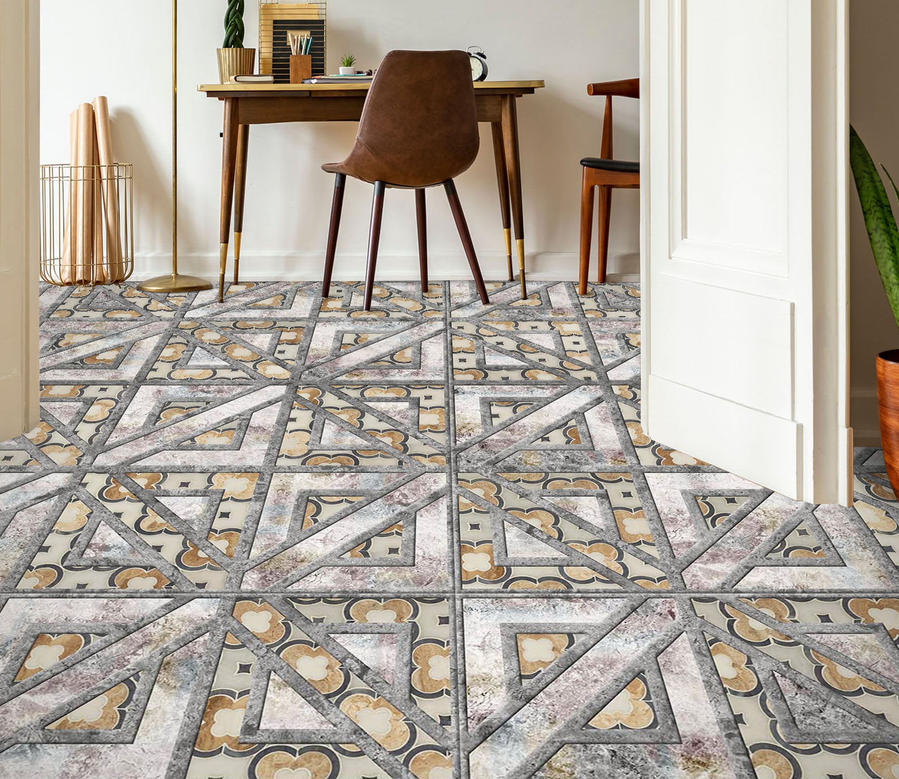 3D Mottled Elegance 932 Floor Mural  Wallpaper Murals Rug & Mat Print Epoxy waterproof bath floor