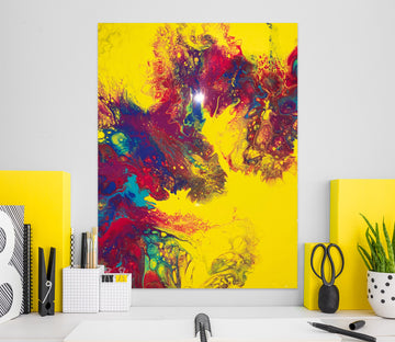 3D Yellow Colorful Pattern 8171 Valerie Latrice Wall Sticker