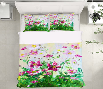 3D Pink Garden 469 Skromova Marina Bedding Bed Pillowcases Quilt