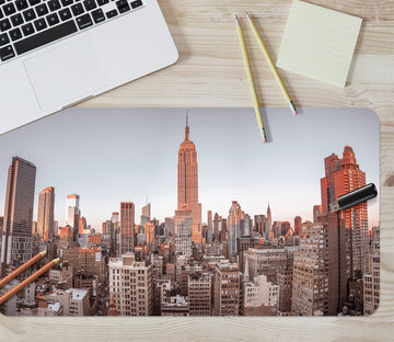 3D City Building 123124 Assaf Frank Desk Mat