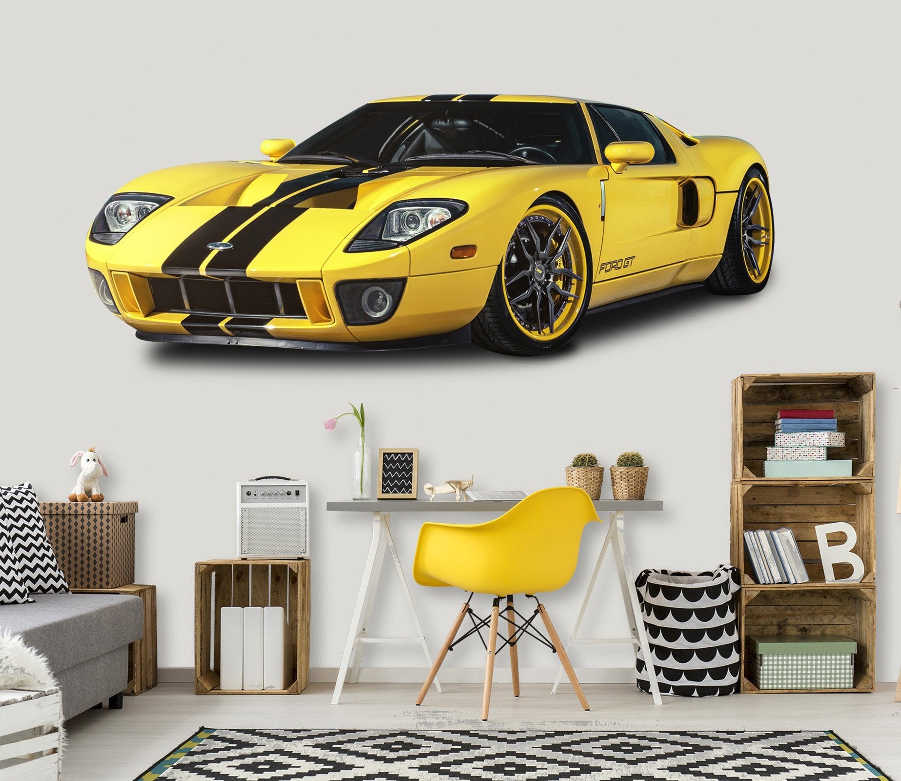 3D Ford GT 0166 Vehicles Wallpaper AJ Wallpaper 
