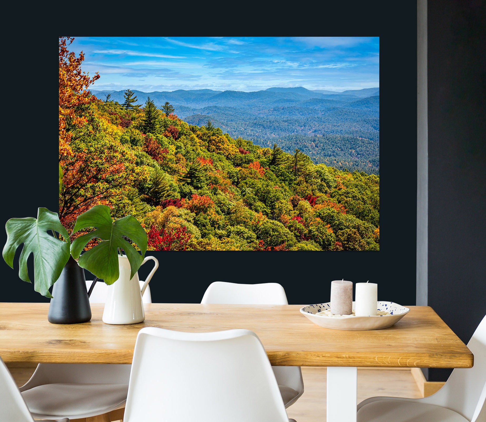 3D Mountain Forest 4045 Beth Sheridan Wall Sticker
