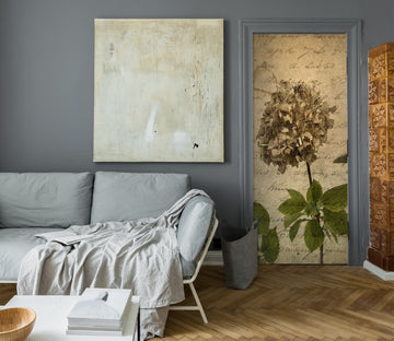 3D Flowers 10717 Assaf Frank Door Mural