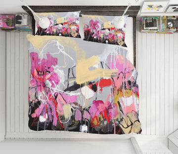 3D Painted Flowers 1235 Misako Chida Bedding Bed Pillowcases Quilt Cover Duvet Cover