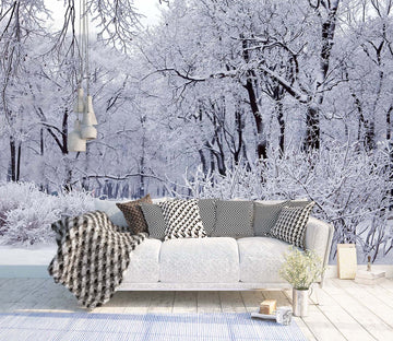 3D Snow White Woods 1438 Wall Murals