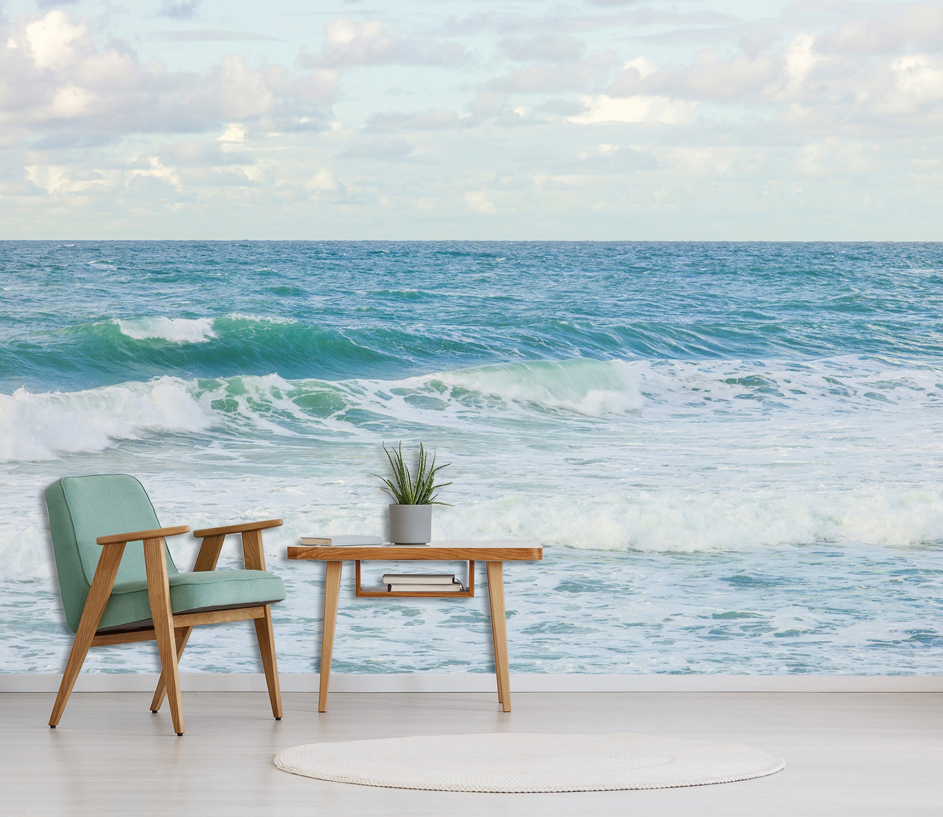 3D Blue Ocean 6227 Assaf Frank Wall Mural Wall Murals