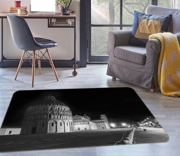 3D Castle At Night 1154 Marco Carmassi Rug Non Slip Rug Mat