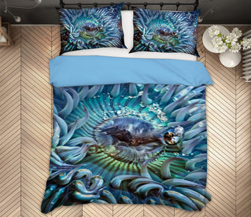 3D Tidepool Treasure 2135 Kathy Barefield Bedding Bed Pillowcases Quilt