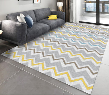 3D Color Pattern WG271 Non Slip Rug Mat Mat AJ Creativity Home 