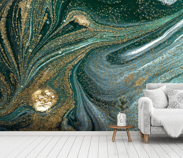 3D Abstract Gold Powder 58 Wallpaper AJ Wallpaper 