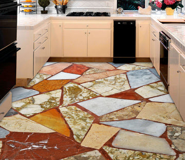 3D Story Color Texture 198 Floor Mural  Wallpaper Murals Rug & Mat Print Epoxy waterproof bath floor