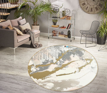 3D Art Paintings 4046 Skromova Marina Rug Round Non Slip Rug Mat