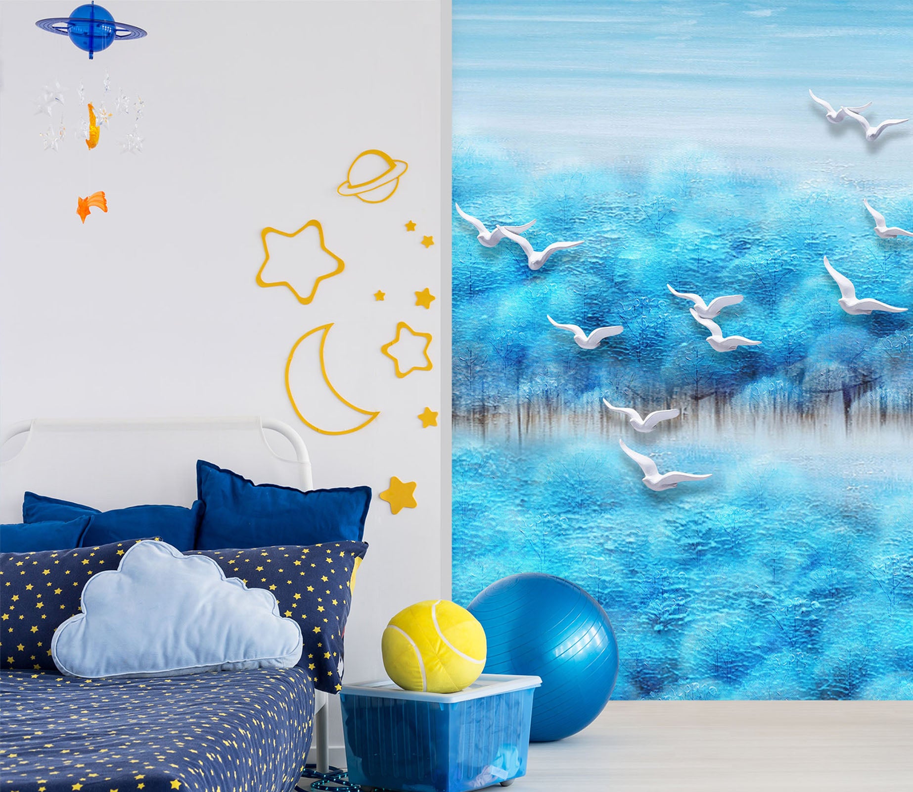 3D Asuka Forest 1822 Wall Murals