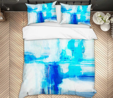 3D Blue Graffiti 2124 Michael Tienhaara Bedding Bed Pillowcases Quilt