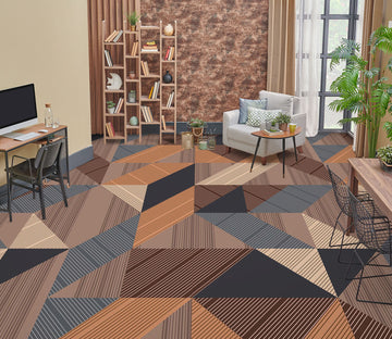 3D The Triangles Of Art 844 Floor Mural  Wallpaper Murals Rug & Mat Print Epoxy waterproof bath floor
