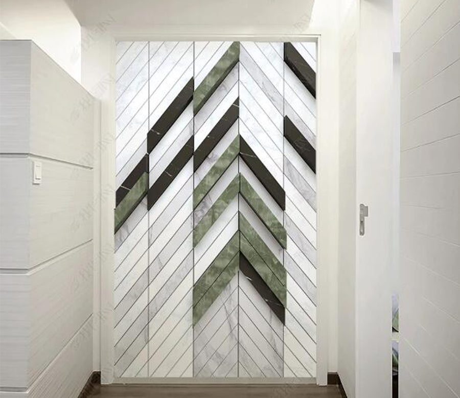 3D Colored Planks WC271 Wall Murals