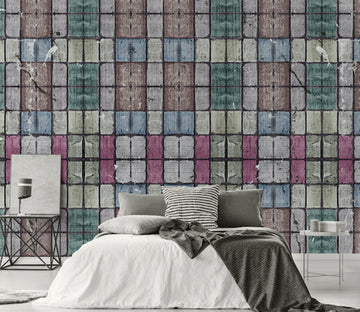 3D Color Brick WG096 Wall Murals