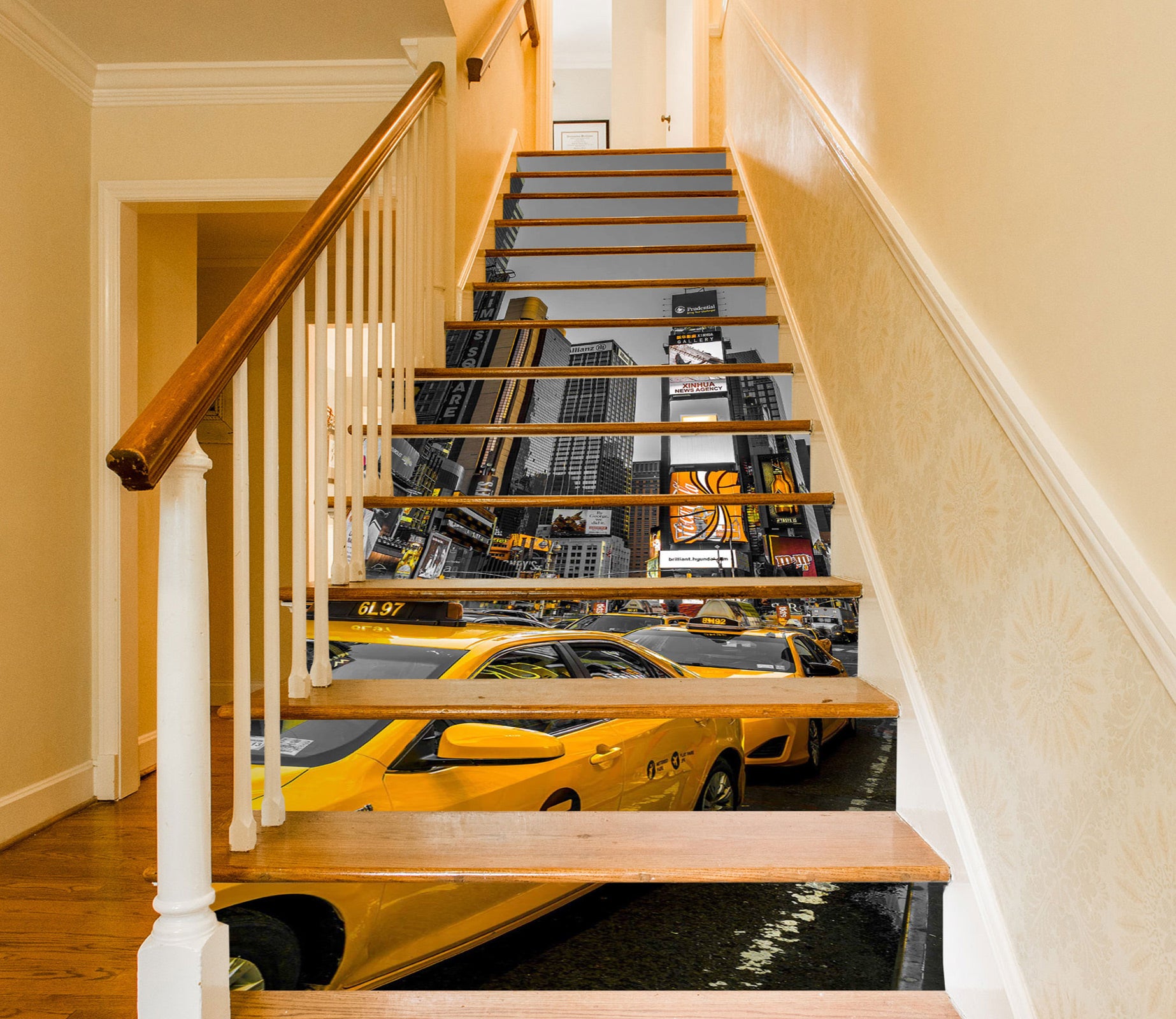3D New York City 9989 Assaf Frank Stair Risers