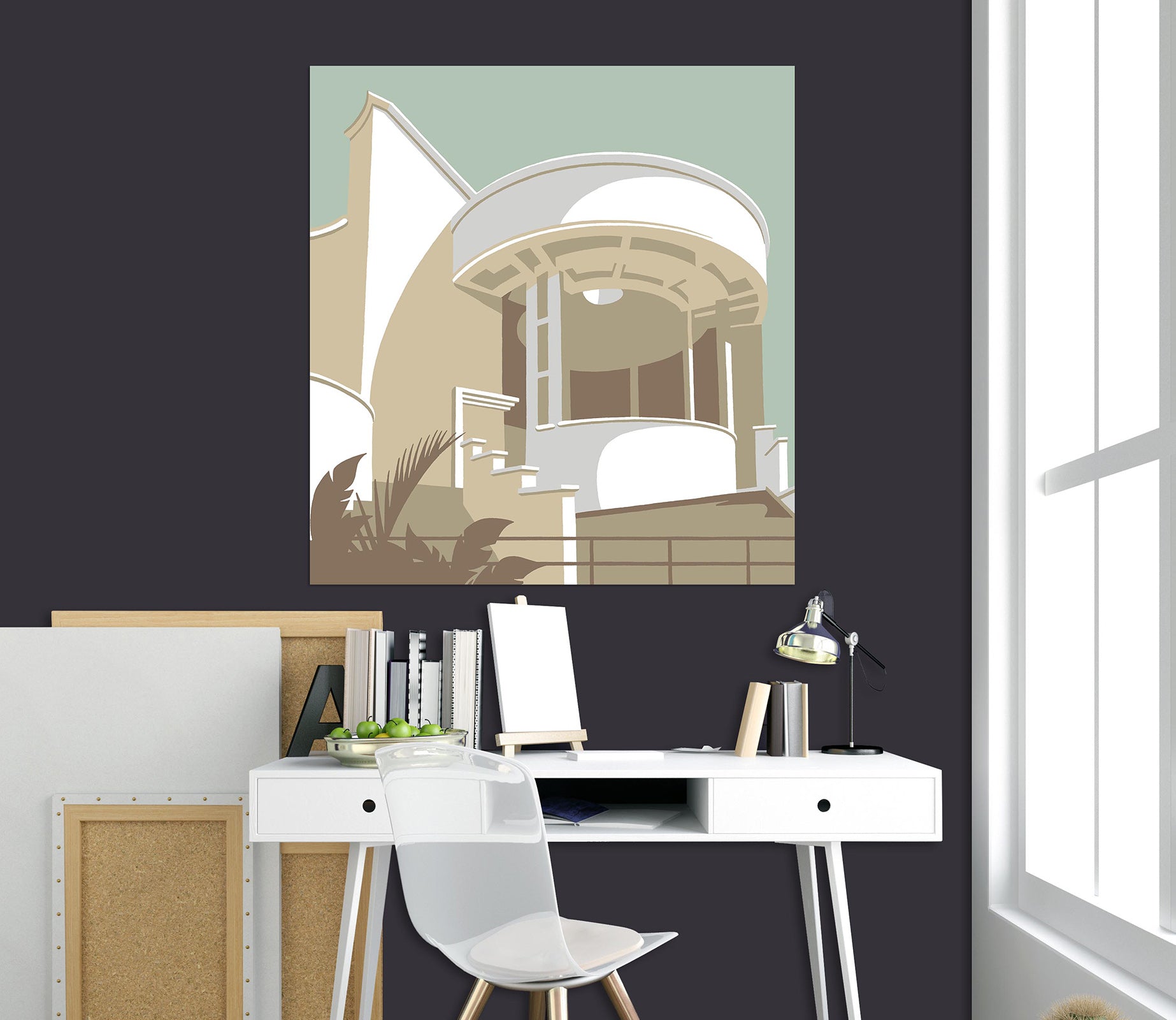 3D Tate St Ives 075 Steve Read Wall Sticker