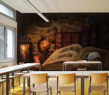 3D Globe Magnifier 167 Wall Murals