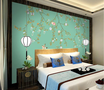 3D Colored Flowers WC09 Wall Murals Wallpaper AJ Wallpaper 2 