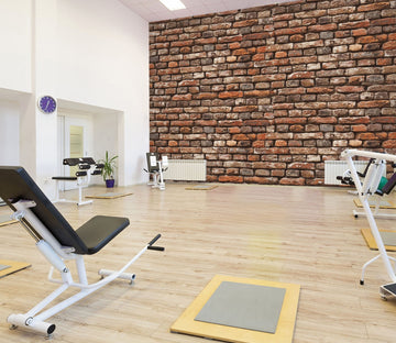 3D Brown Brick wall 22 Wall Murals Wallpaper AJ Wallpaper 