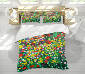 3D Floral Ocean 2018 Allan P. Friedlander Bedding Bed Pillowcases Quilt