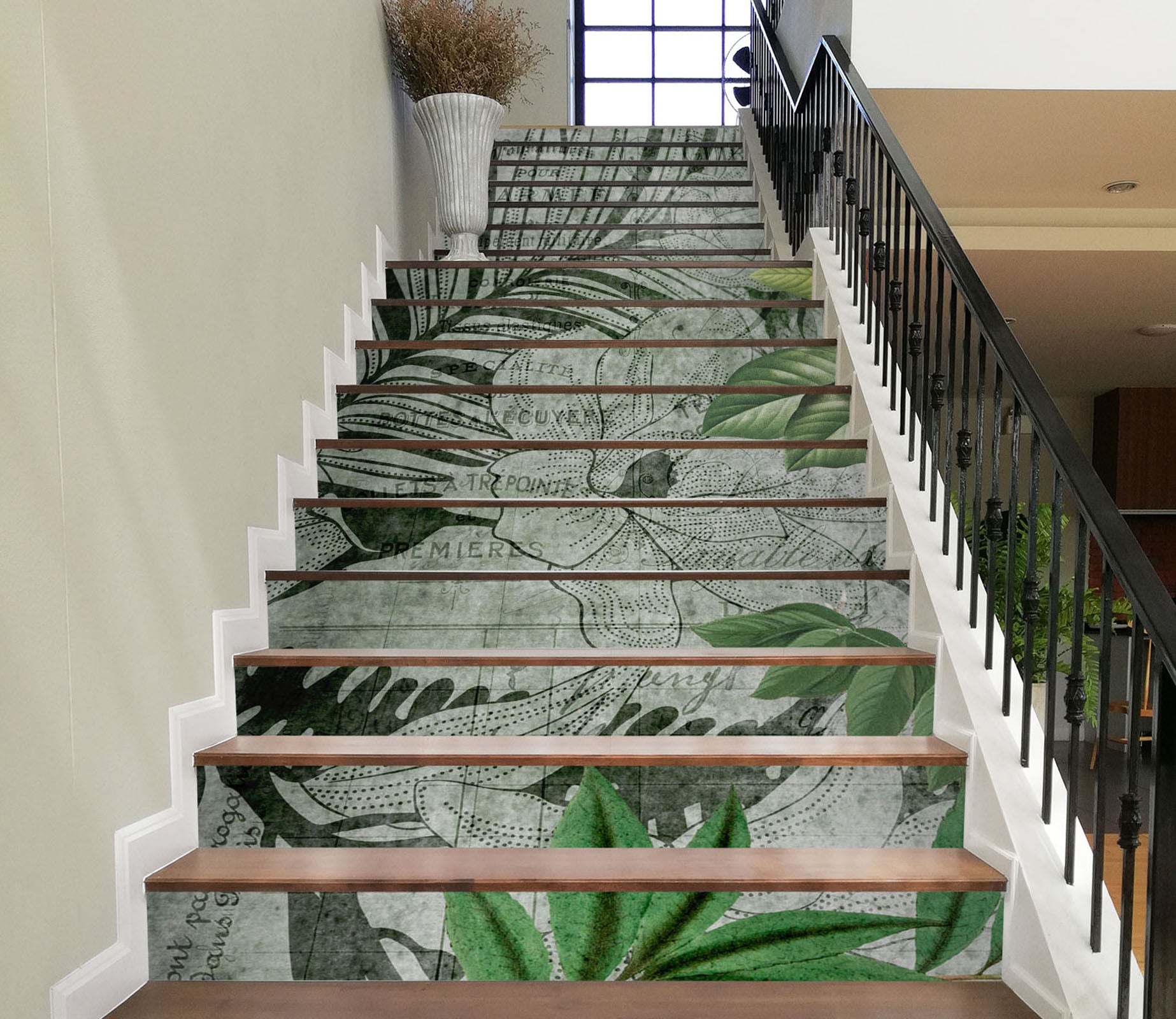 3D Green Grove 11018 Andrea Haase Stair Risers