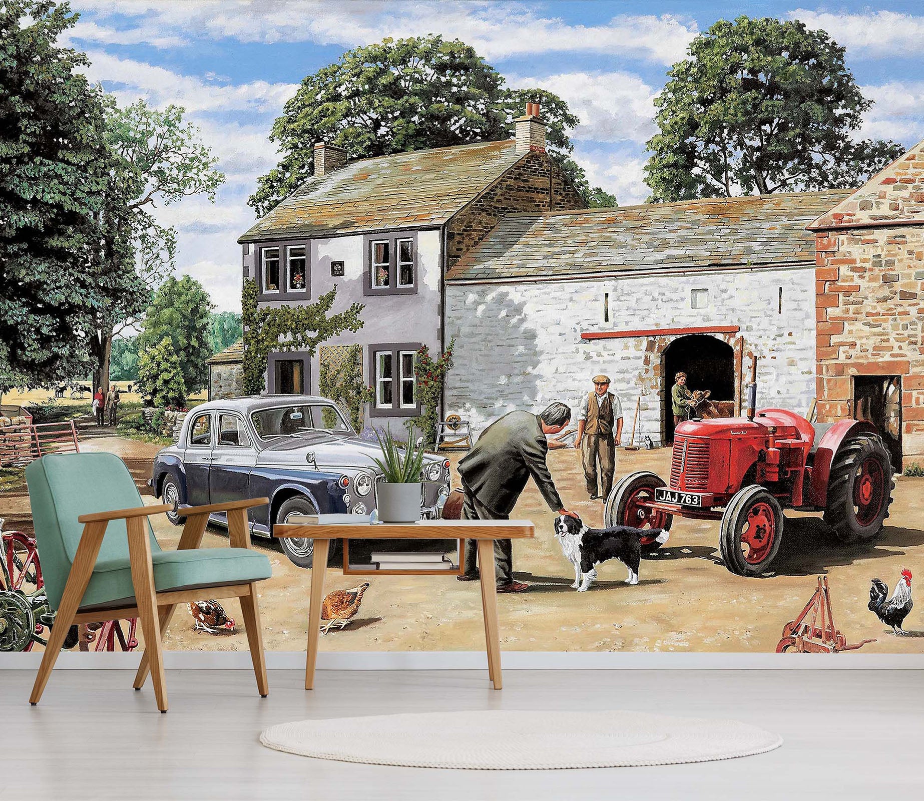 3D Greeting The Vet 1025 Trevor Mitchell Wall Mural Wall Murals