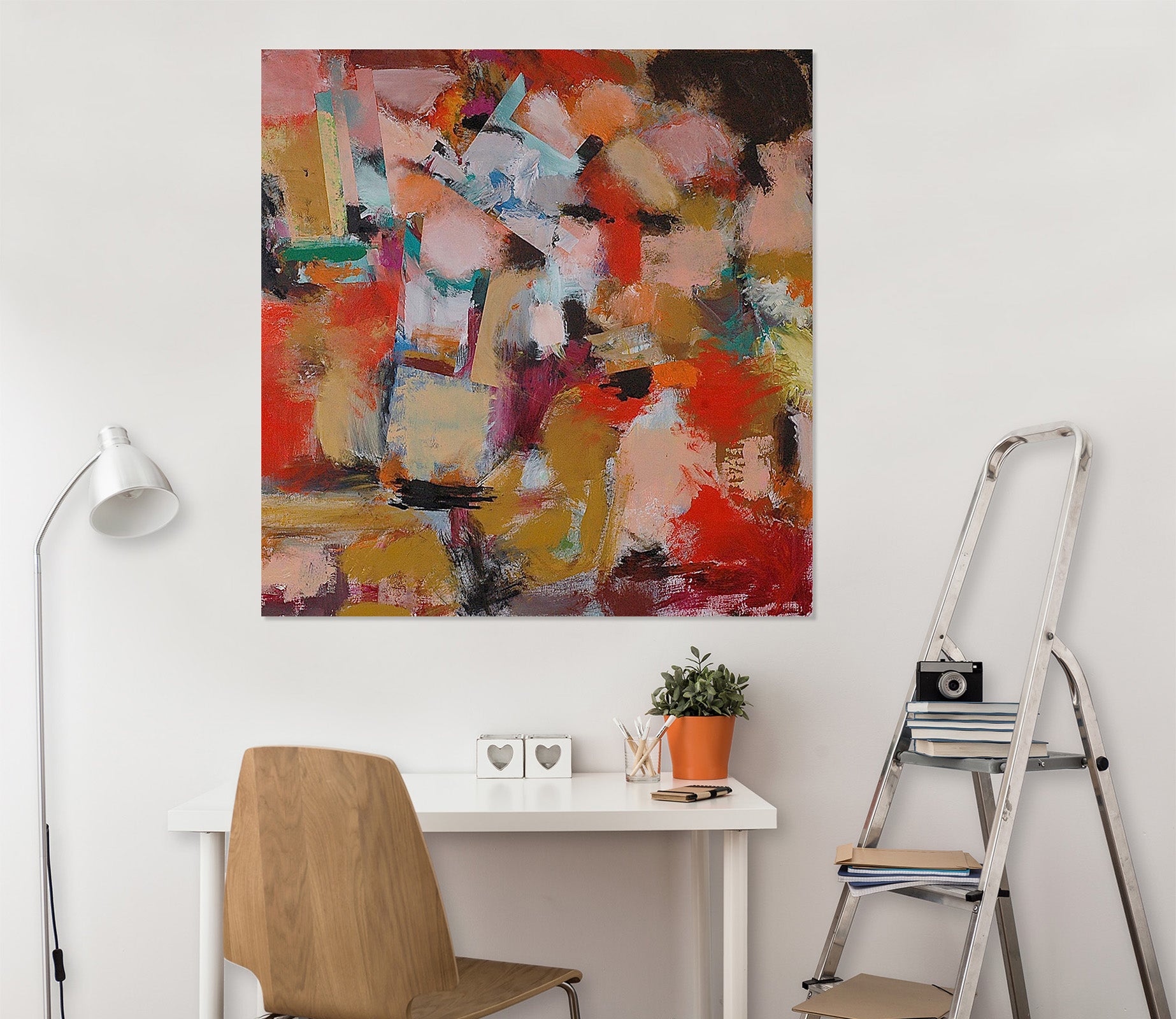 3D Color Oil Painting 145 Allan P. Friedlander Wall Sticker