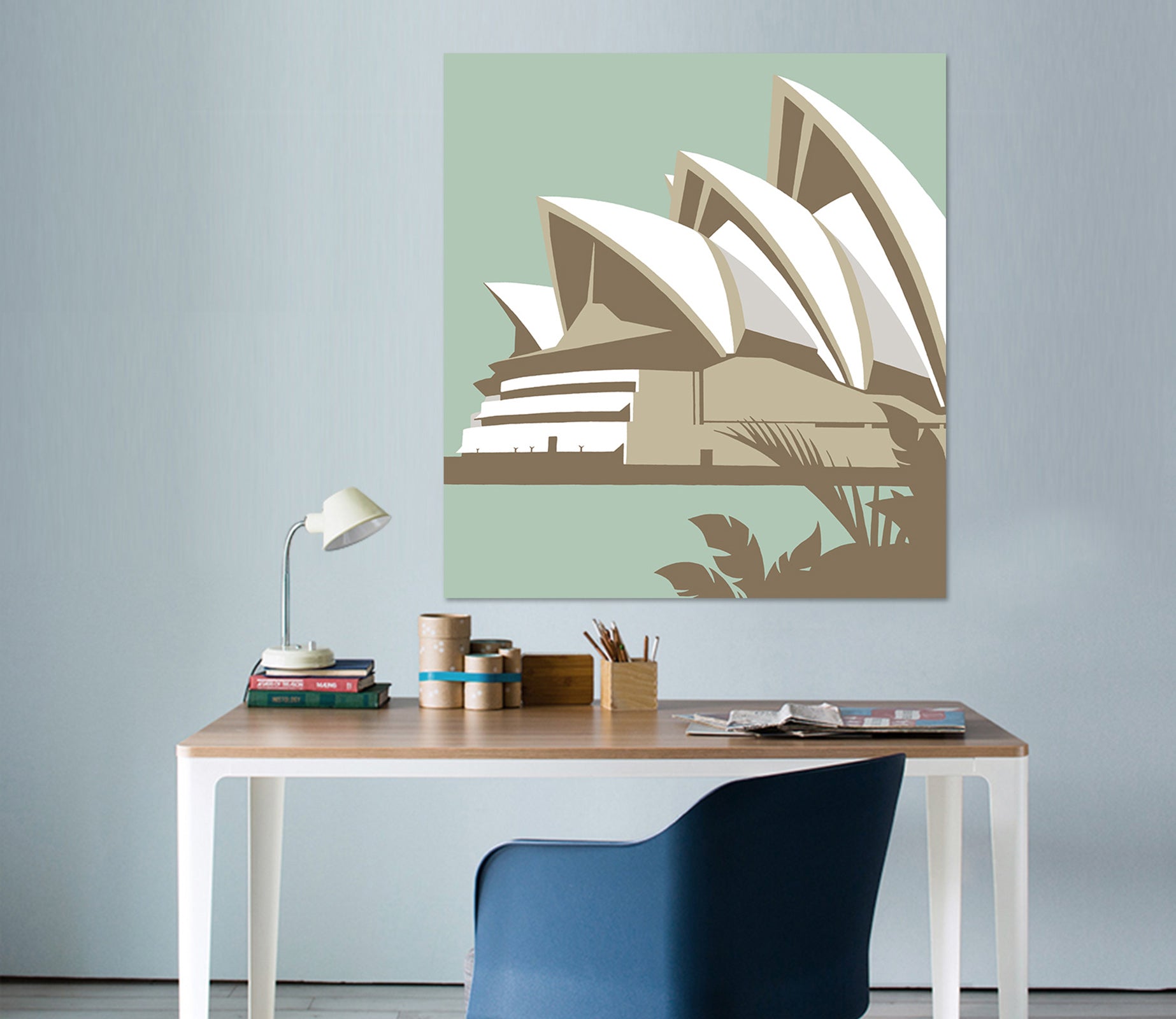 3D Sydney Opera House 074 Steve Read Wall Sticker