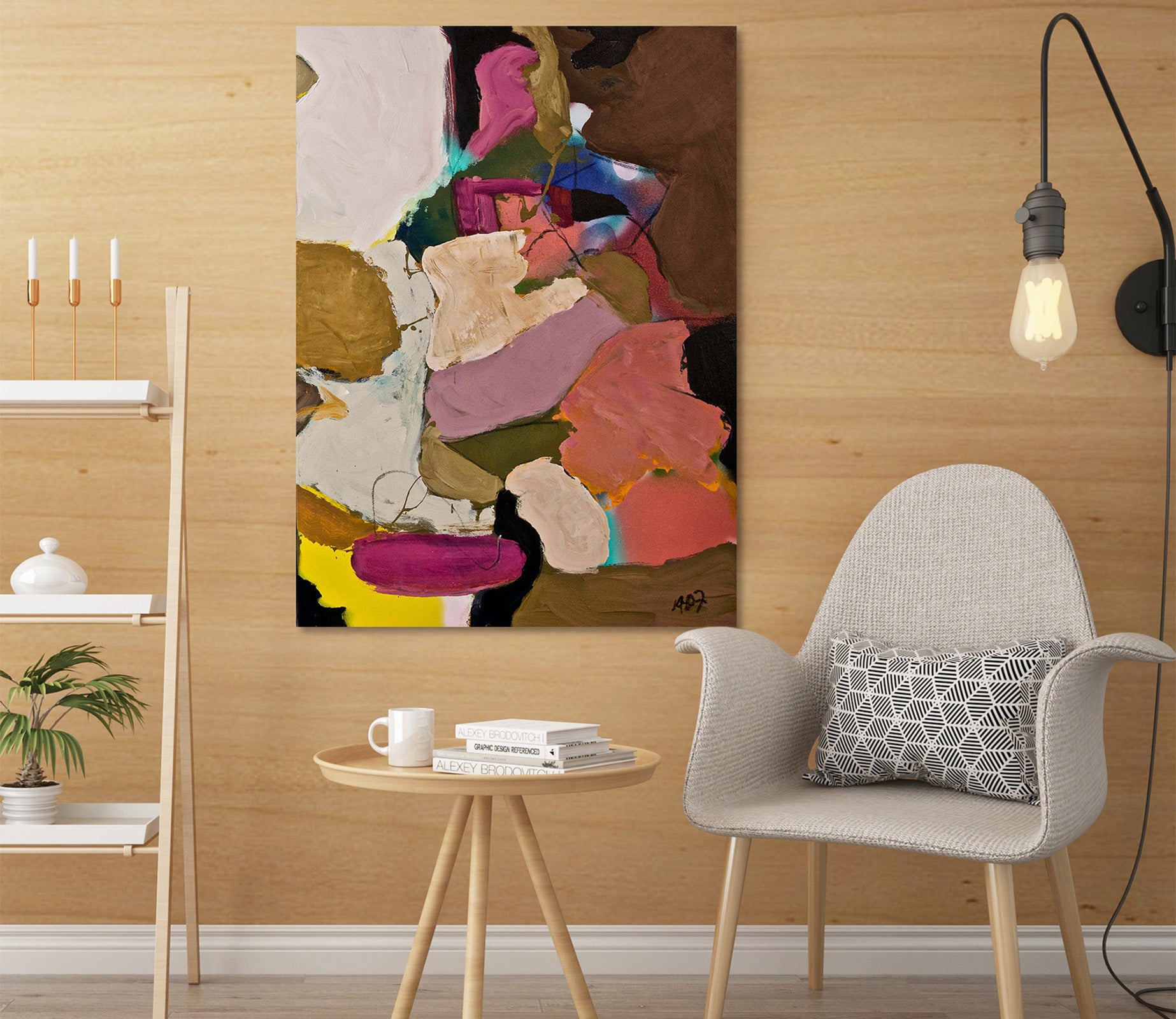 3D Color Art 310 Allan P. Friedlander Wall Sticker
