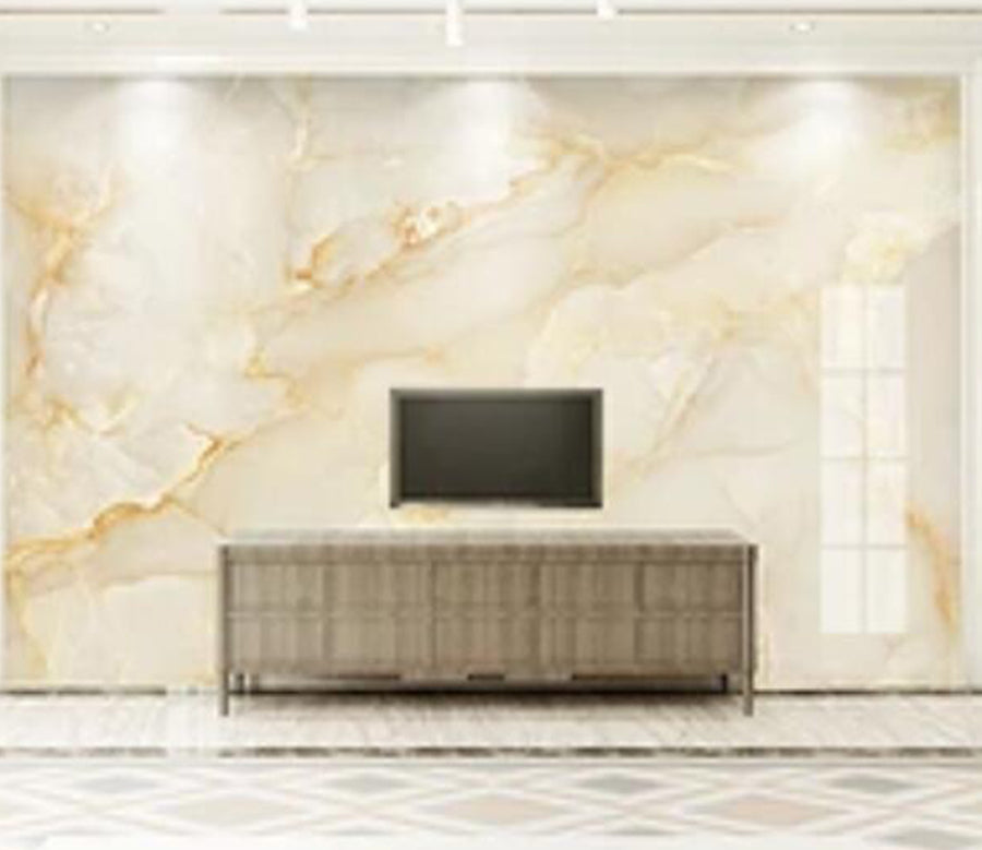 3D Orange Mmarble WG805 Wall Murals
