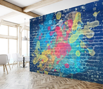 3D Color City Wall 1919 Wall Murals