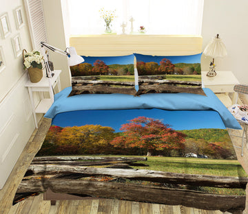 3D Natural Park 2128 Kathy Barefield Bedding Bed Pillowcases Quilt